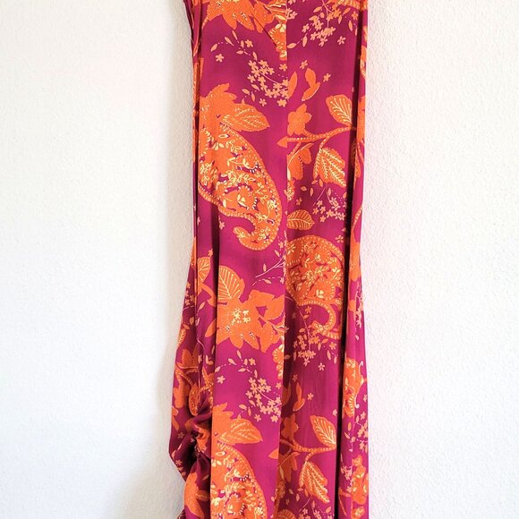 2 Tropical Dresses Floral Print Vacation Resort Size S - Picture 3 of 8